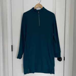 Athleta Women’s Crosstown Track Dress Oceanic Teal M